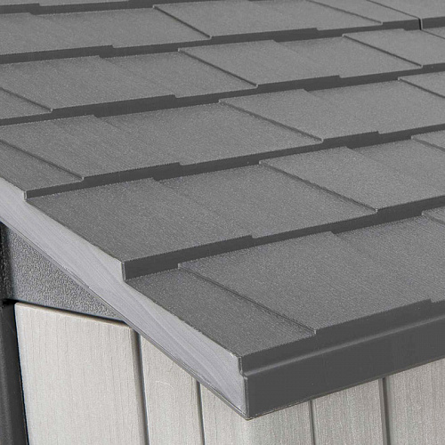 Сарай пластиковый WoodLook 7*9.5