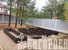 Комплект прямых грядок в теплицу ЭКОНИКА 4.0  (3 ряда)