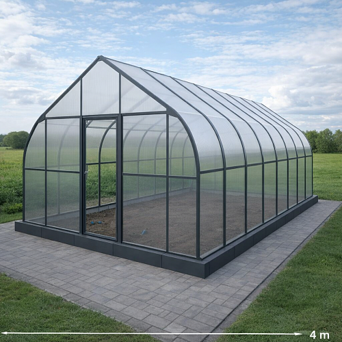 Теплица ОЛИМП сотовый поликарбонат 4 мм, 6 мм