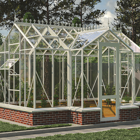 Теплица Botanik T Style 45 Maximum с тамбуром Mini с комплектом купейной двери Ботаник