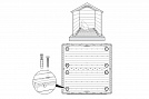 Сарай пластиковый Newton 757
