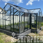 Теплица Botanik T Standard с минитамбуром и комплектом поворотных дверей Ботаник