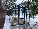 Теплица Botanik Mini с комплектом поворотной двери Ботаник