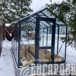 Теплица Botanik Mini с комплектом двери Ботаник