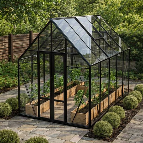 Теплица Botanik Style 45 Mini с комплектом купейной двери Ботаник