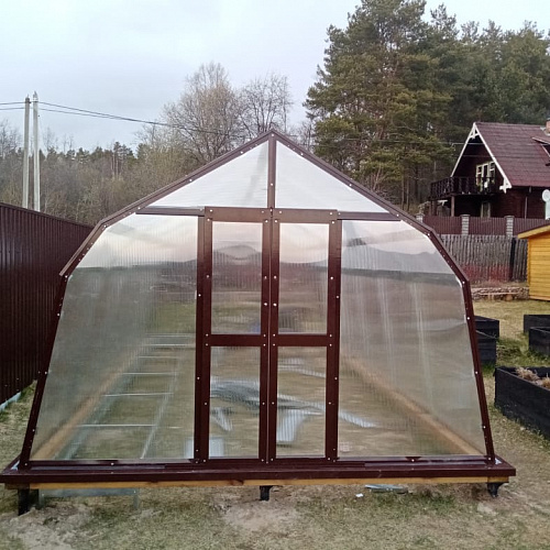 Теплица ТИТАН сотовый поликарбонат 4 мм, 6 мм