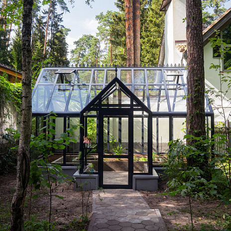 Теплица АЛЬФА с тамбуром 3.5