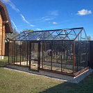 Теплица домиком АЛЬФА 2.5