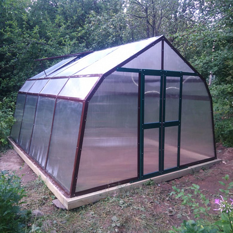 Теплица ТИТАН сотовый поликарбонат 4 мм, 6 мм