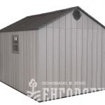 Сарай пластиковый WoodLook 8*10 NEW