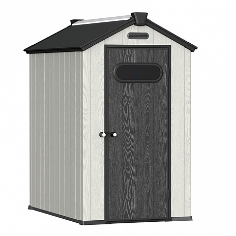 Сарай пластиковый Black Fox Summit 2,3м2, серый/антрацит