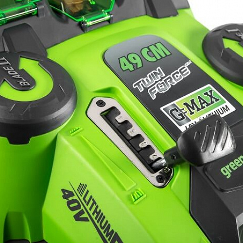 Газонокосилка аккумуляторная GREENWORKS G40LM49DBK4