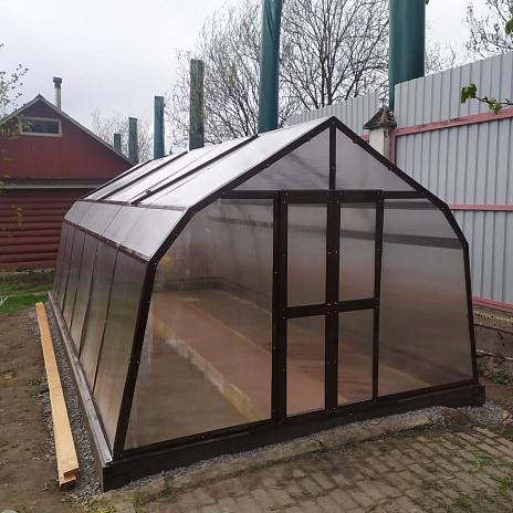 Теплица ТИТАН сотовый поликарбонат 4 мм, 6 мм