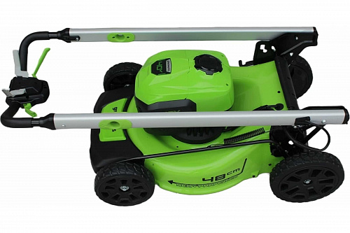 Газонокосилка аккумуляторная GREENWORKS GD40LM48SPK4