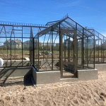 Теплица Botanik T Maximum с тамбуром и комплектом поворотных дверей Ботаник