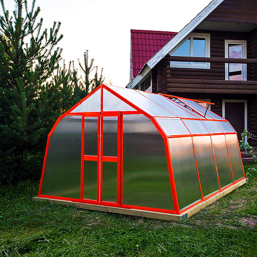 Теплица ТИТАН сотовый поликарбонат 4 мм, 6 мм