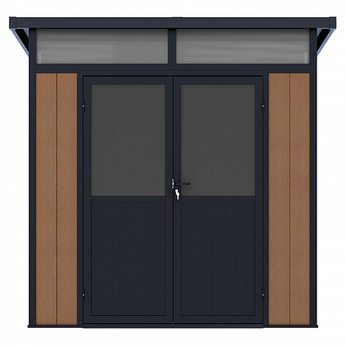 Садовое строение из ДПК Defender 7х7 (4.24 кв.м)