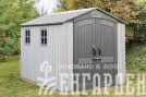 Сарай пластиковый WoodLook 7*12