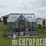 Теплица Botanik T Style 45 Standard с тамбуром Mini с комплектом поворотных двери Ботаник