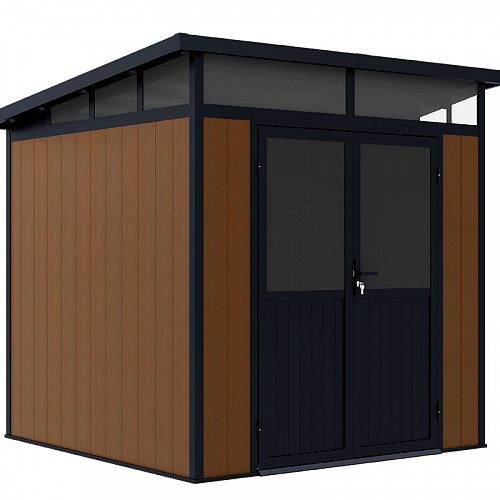 Садовое строение из ДПК Defender 9х7 (5.95 кв.м)