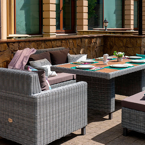 Комплект плетеной мебели MOKKA BELLA Family малый