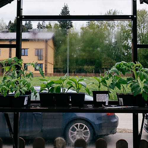 Откидывающаяся полка в теплицу ОРГАНИКА/ЭКОНИКА (2 м)