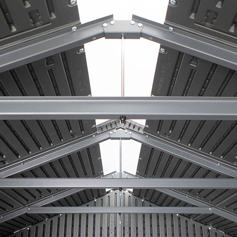 Сарай пластиковый WoodLook 7*9.5