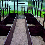 Комплект прямых грядок в теплицу Botanik Mini Ботаник