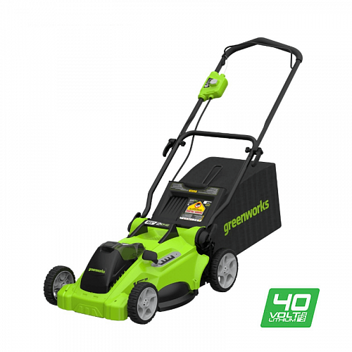 Газонокосилка аккумуляторная GREENWORKS GD40LM16X