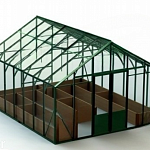 Комплект прямых грядок в теплицу Botanik Maximum Ботаник 