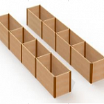 Комплект прямых грядок в теплицу Botanik Mini Ботаник