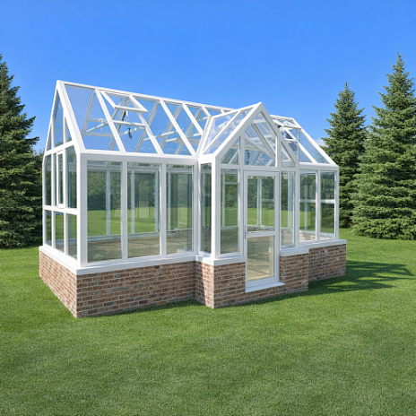 Теплица АЛЬФА с тамбуром 3.5