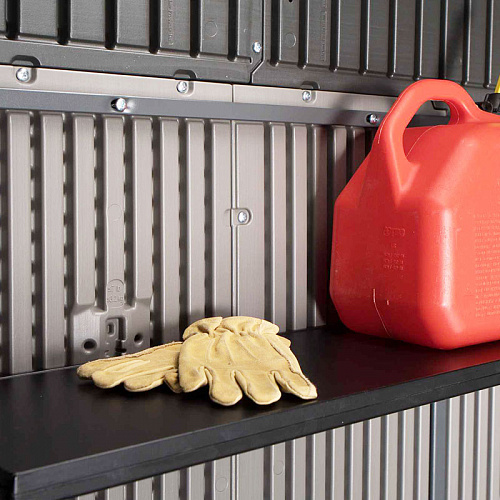 Сарай пластиковый WoodLook 7*12