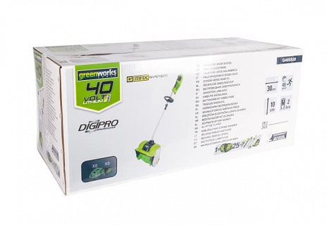 Снегоуборщик аккумуляторный GREENWORKS GD40 SSK5