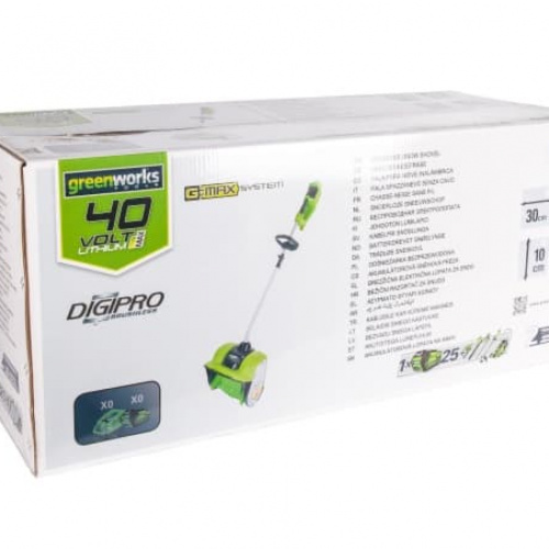 Снегоуборщик аккумуляторный GREENWORKS GD40 SSK5