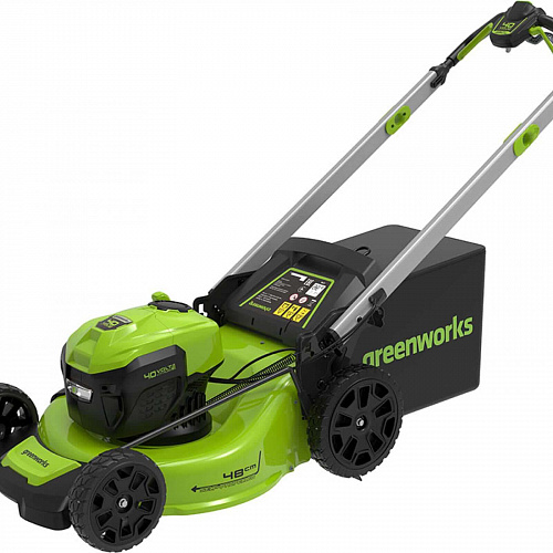 Газонокосилка аккумуляторная GREENWORKS GD40LM48SPK4