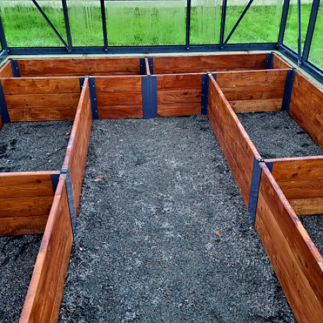 Комплект П-образных грядок в теплицу Botanik Mini Ботаник 