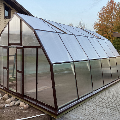 Теплица ПИК сотовый поликарбонат 8 мм, 10 мм