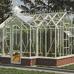 Теплица Botanik T Style 45 Maximum с тамбуром Mini с комплектом купейной двери Ботаник