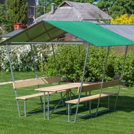 Беседка Тары Бары цветной поликарбонат