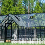 Теплица Botanik T Style 45 Maximum с тамбуром Standard комплектом купейных двери Ботаник