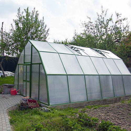 Теплица ГРАНИТ сотовый поликарбонат 4 мм/6 мм