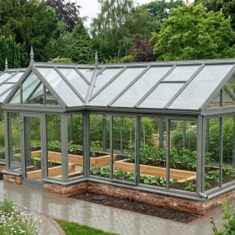 Теплица АЛЬФА с тамбуром 3.5