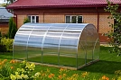 Теплица Воля Сигма с открывающейся крышей (шаг 100 см)
