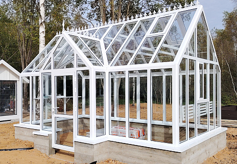 Теплица АЛЬФА с тамбуром 3.0