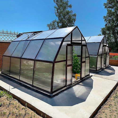 Теплица АТЛАС сотовый поликарбонат     4 мм, 6 мм