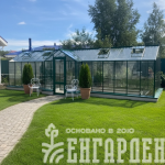 Теплица Botanik Т Maximum с минитамбуром и комплектом поворотных дверей Ботаник