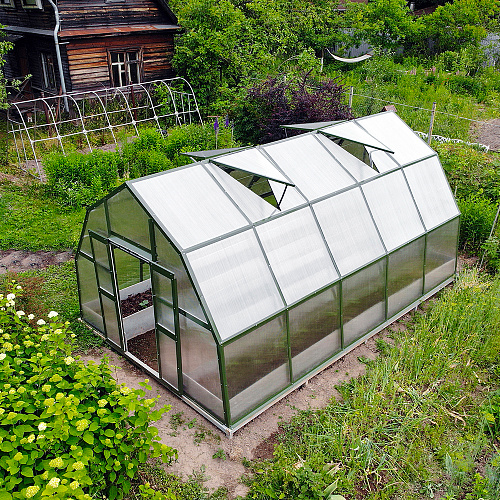 Теплица АТЛАС сотовый поликарбонат     4 мм, 6 мм