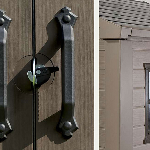 Сарай пластиковый Factor 6*6