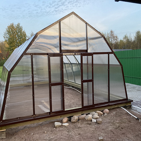 Теплица ПИК сотовый поликарбонат 8 мм, 10 мм